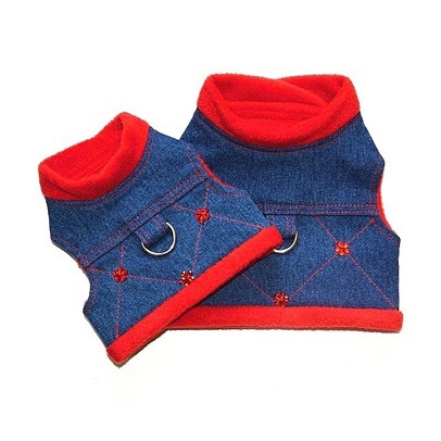 Džínové kšíry Červené