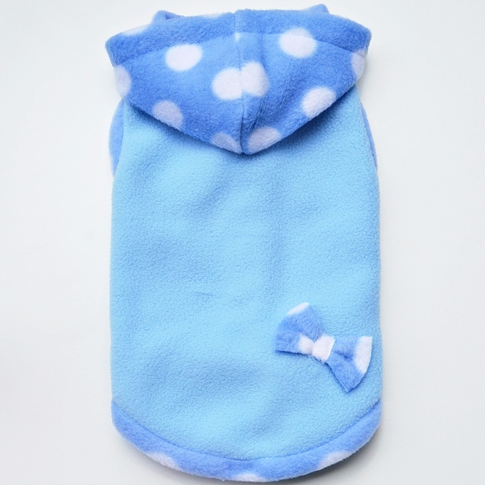 Vesta modrá Bílý puntík