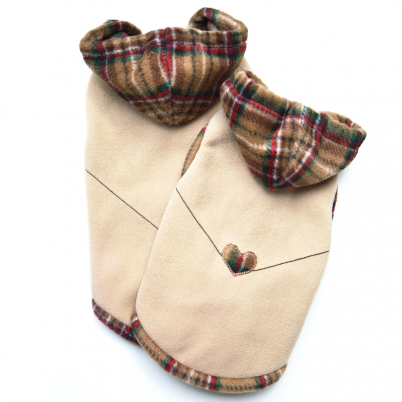 Béžová vesta Kostička