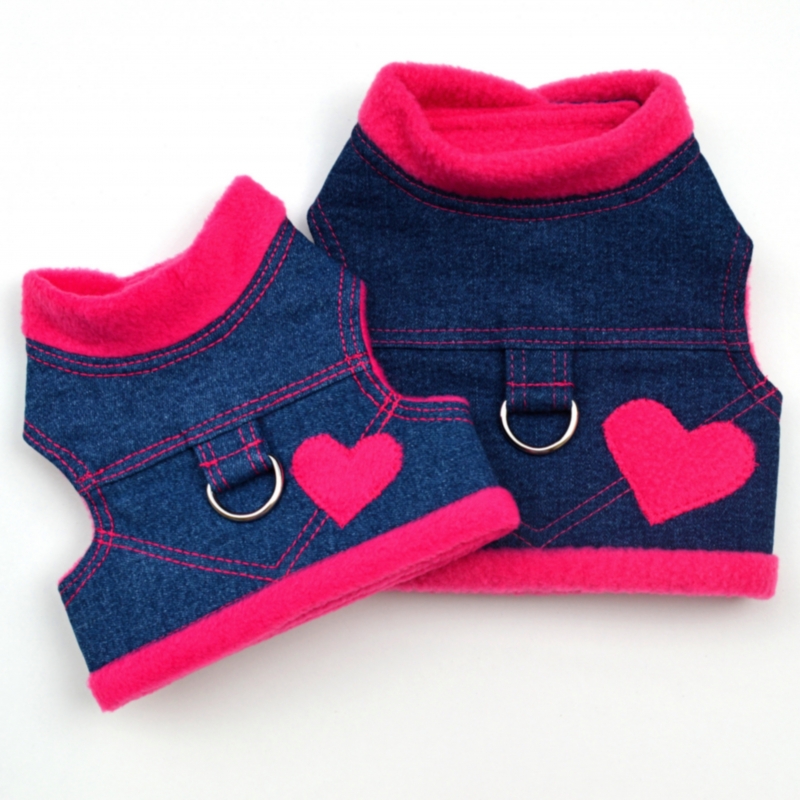 Džínové kšíry Růžové srdíčko