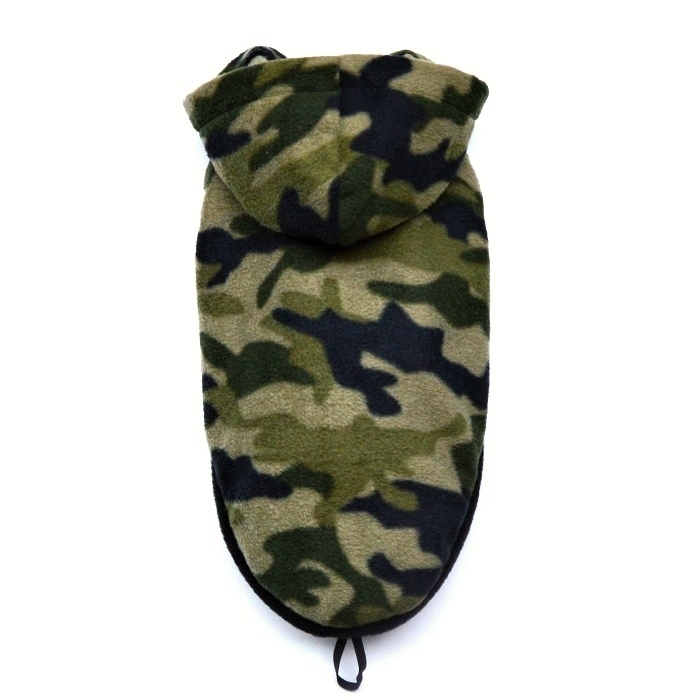 Fleecová vesta Maskáčová