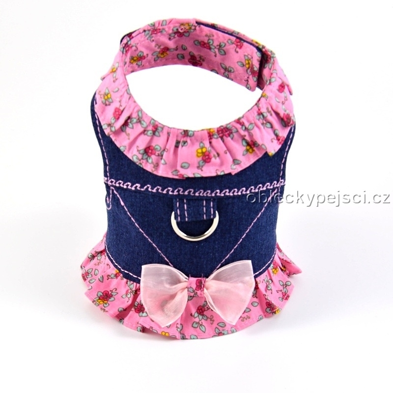 Džínové kšíry Růžové kytičky