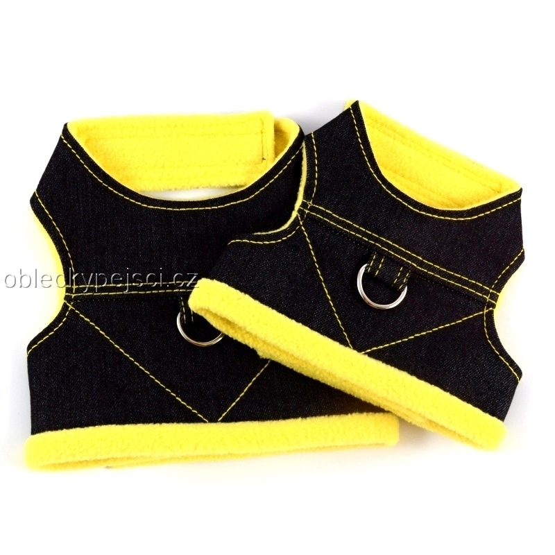 Džínové kšíry Černo - žluté