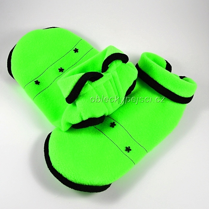 Mikina pro psí holky Fosforově zelená