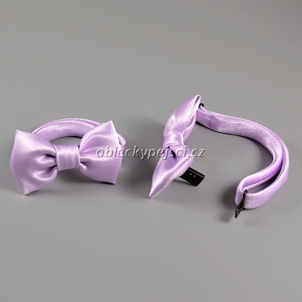 Saténový motýlek  Fialkový