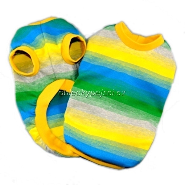 Tričko Barevný proužek 