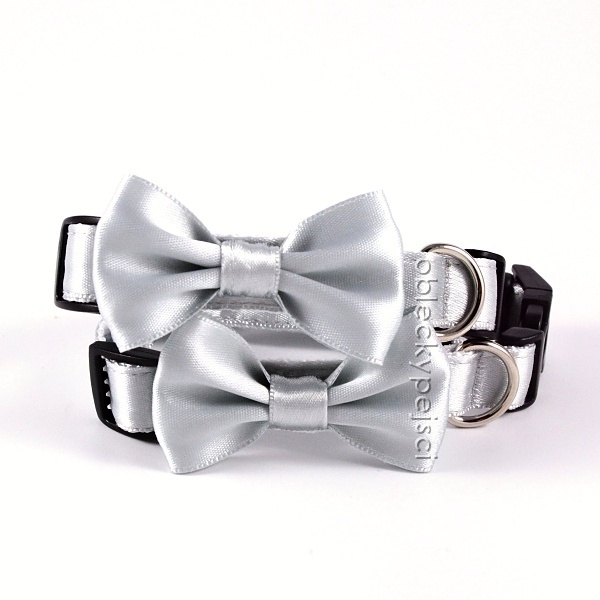 Slavnostní obojek Stříbrný 