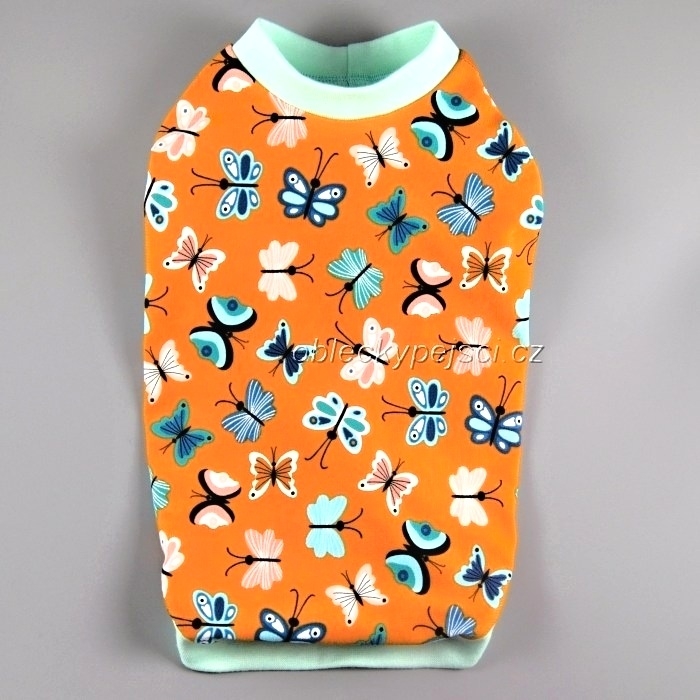 Tričko s motýlky