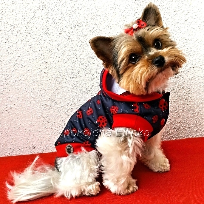 Letní softshellka / pláštěnka  Beruška 