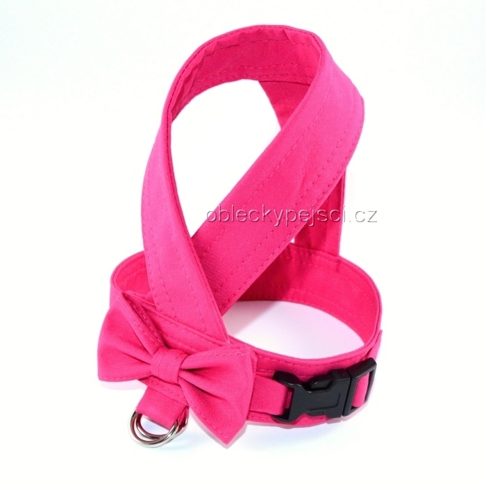 Letní kšíry Sytě růžové s mašličkou