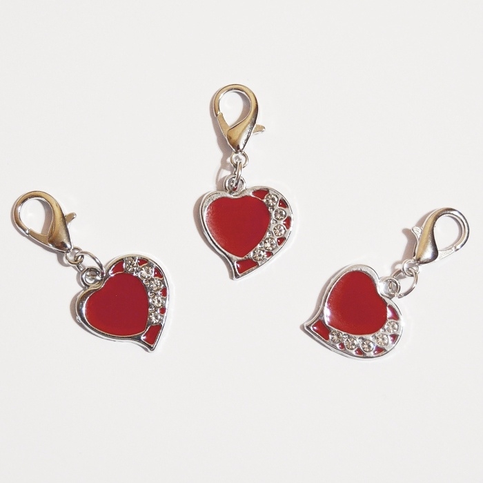 Přívěsek Červené srdíčko