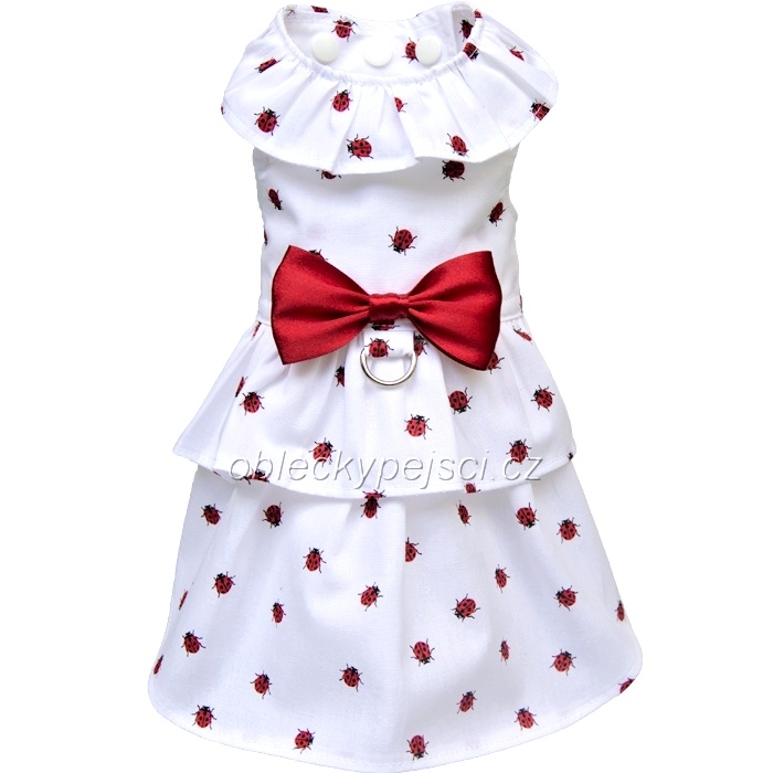 Šaty bílé Beruška