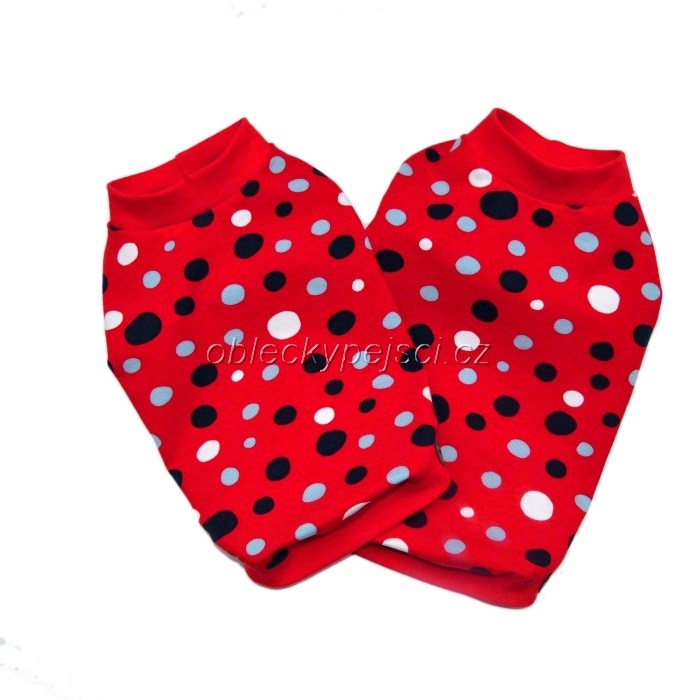 Tričko Červené s puntíky