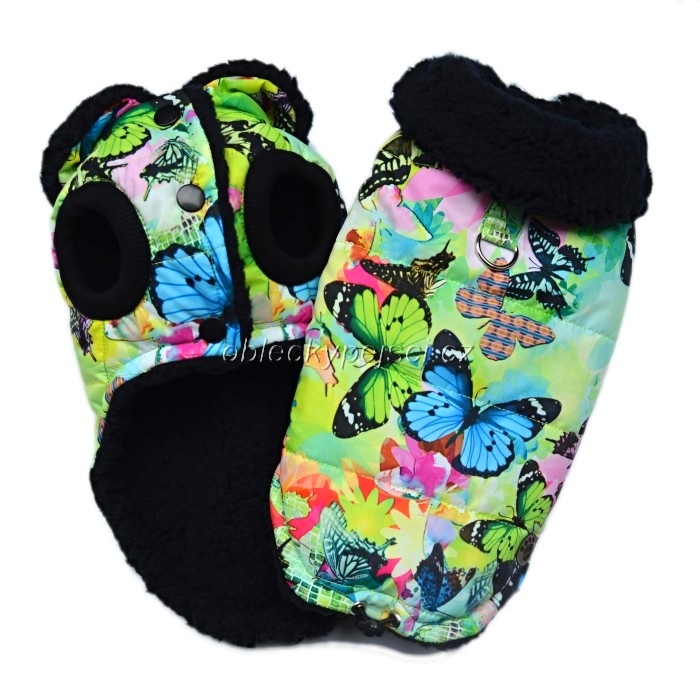 Zimní bunda Motýlek