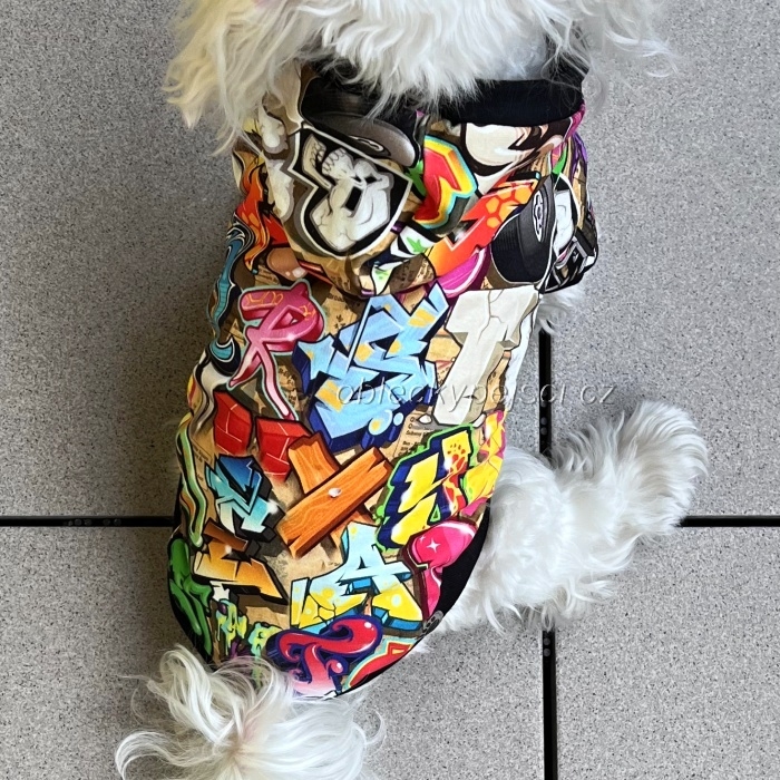 Tepláková mikina Graffiti