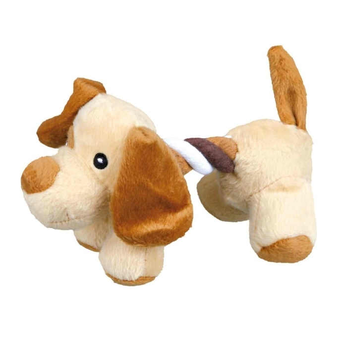 Plyšový pejsek S bavlněnou šňůrou