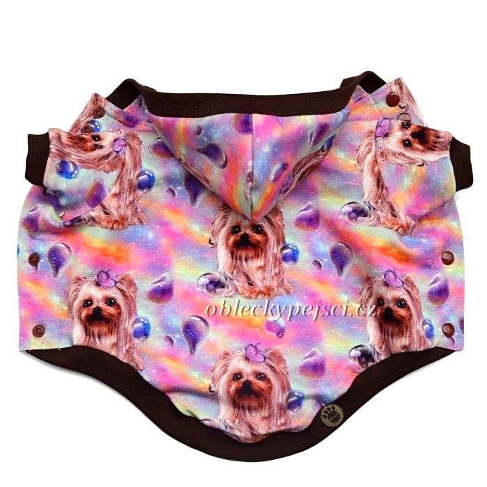 Tepláková mikina Yorkshire s kapucí