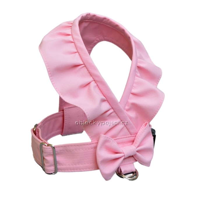 Kšíry s mašličkou a volánky Světlonce růžové