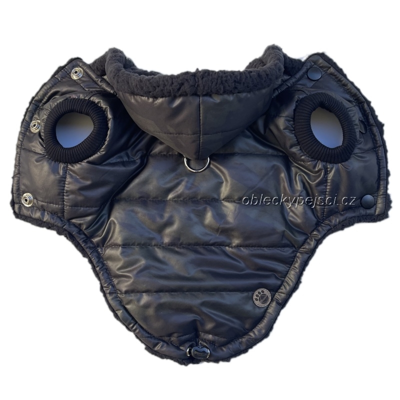 Zimní bunda Tmavý maskáč