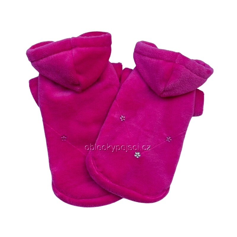 Župan sytě růžový