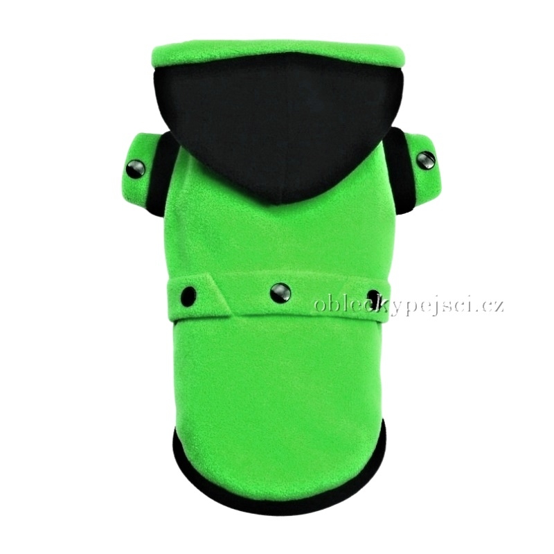 Fleecová mikina Zelená 