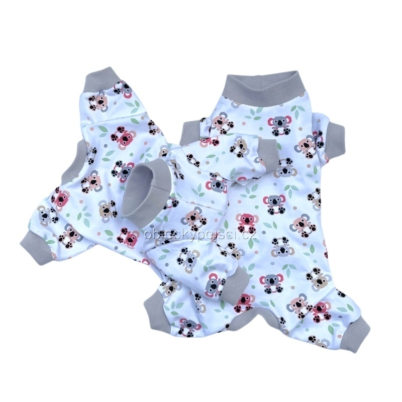 Pyžamo bílé Koala