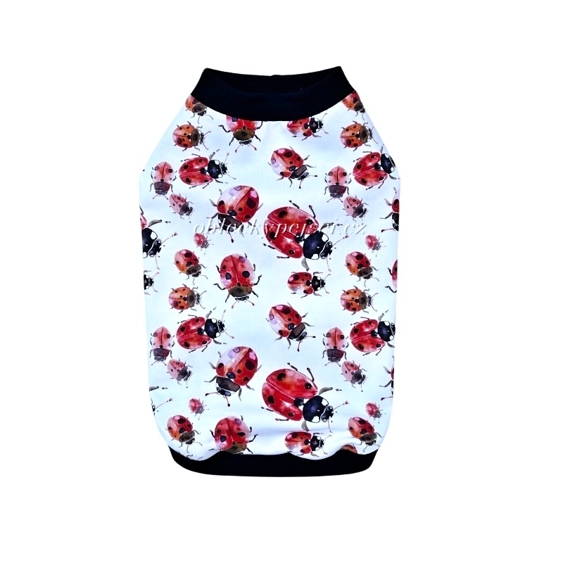 Tričko  Berušky - černý lem