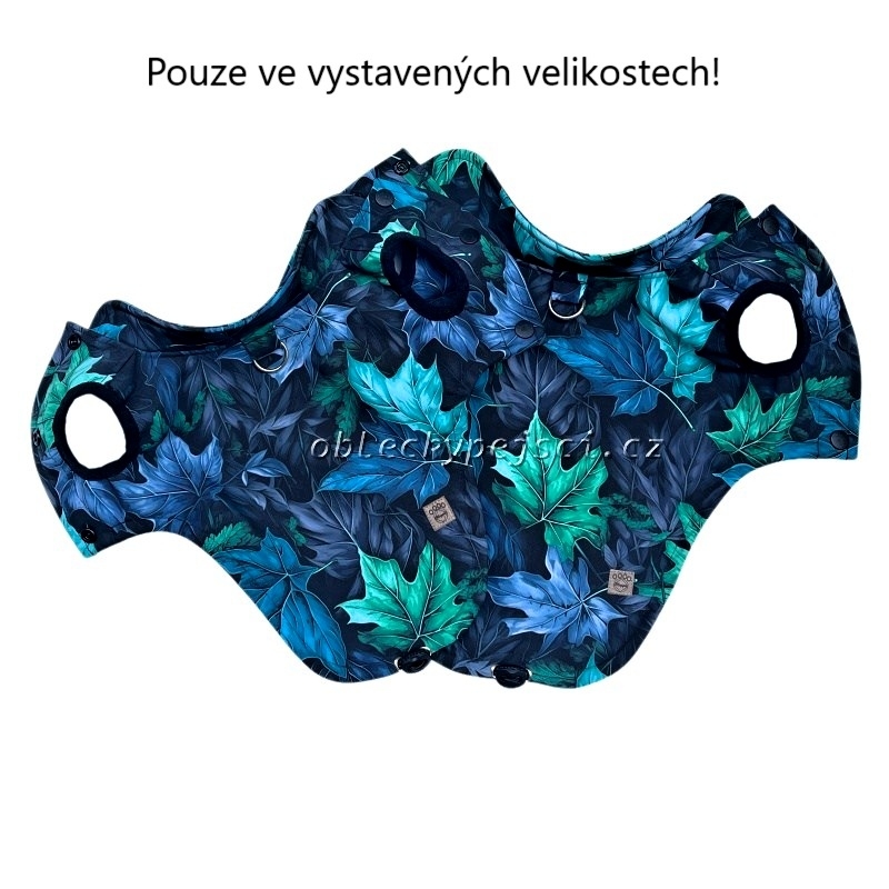 Softshellka jaro/podzim/zima Podzimní listy