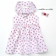 Šaty Srdíčkové + mašlička