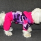 Overal pro psí holky  Růžový maskáč