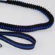 Pružné vodítko Modro - černé
